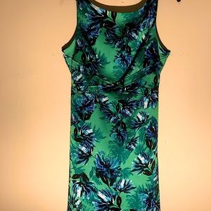 Banana Republic, Size 6 lined polyester dress with back tie. AG